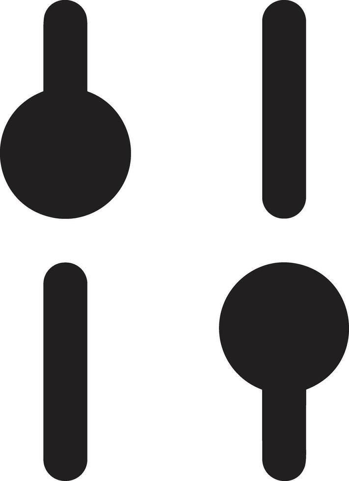 Gear setting symbol icon vector image. Illustration of the industrial wheel mechine mechanism design image