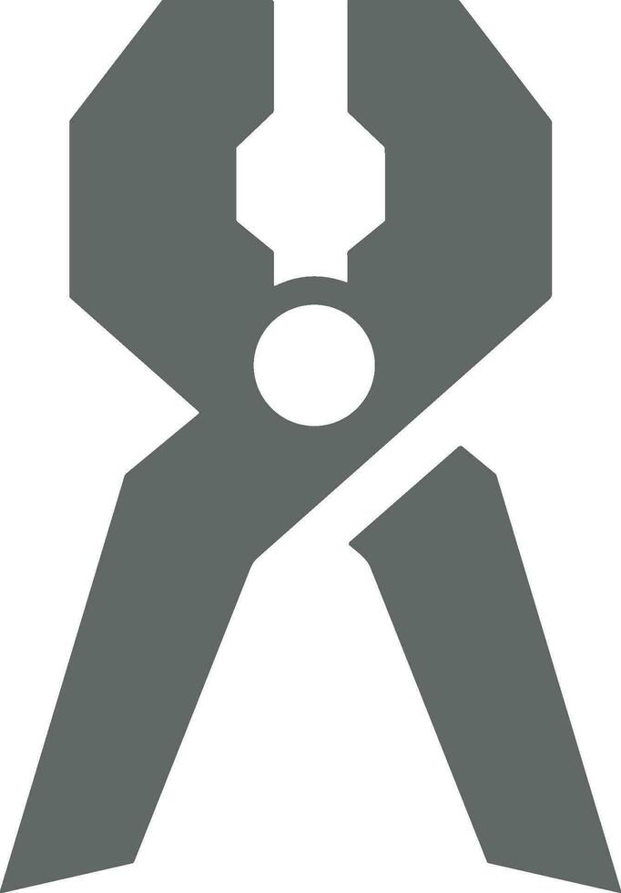 Gear setting symbol icon vector image. Illustration of the industrial wheel mechine mechanism design image