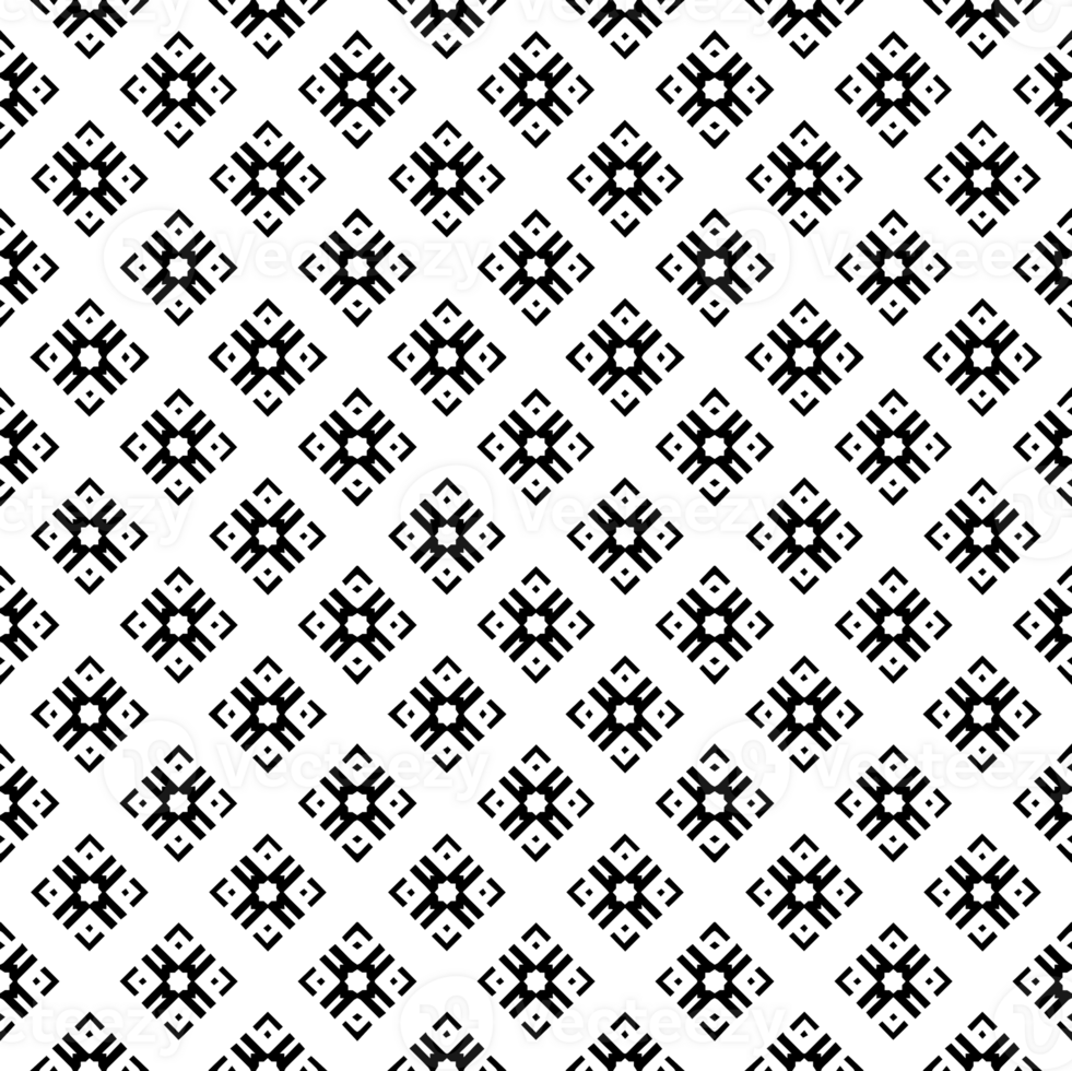 Black seamless abstract pattern. Overlay for background and backdrop. Ornamental design. PNG graphic illustration with transparent background.