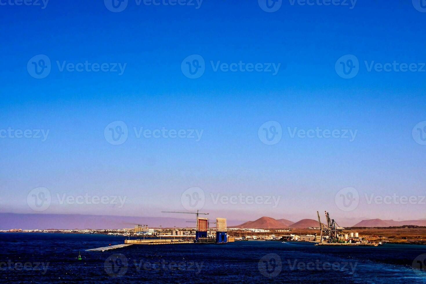 City on the coast photo