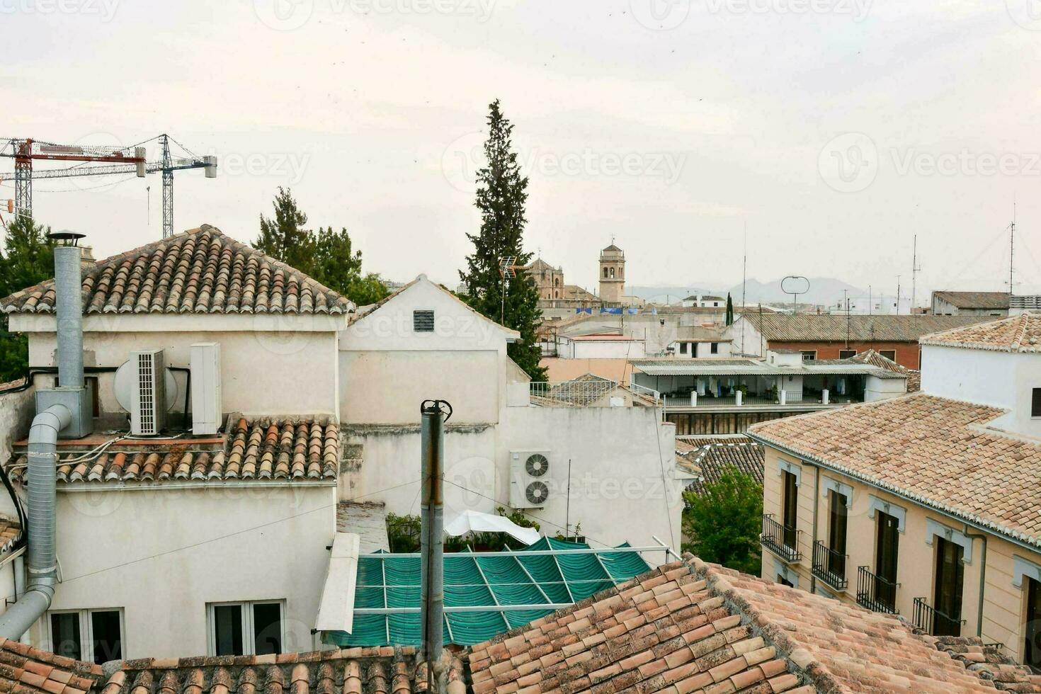 ver de el ciudad tejados foto