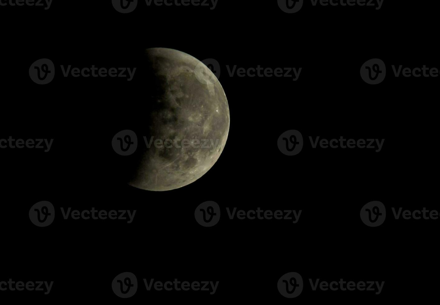 Moon at night photo