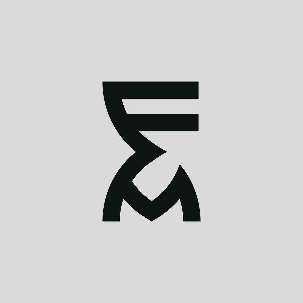 logo F with M vector