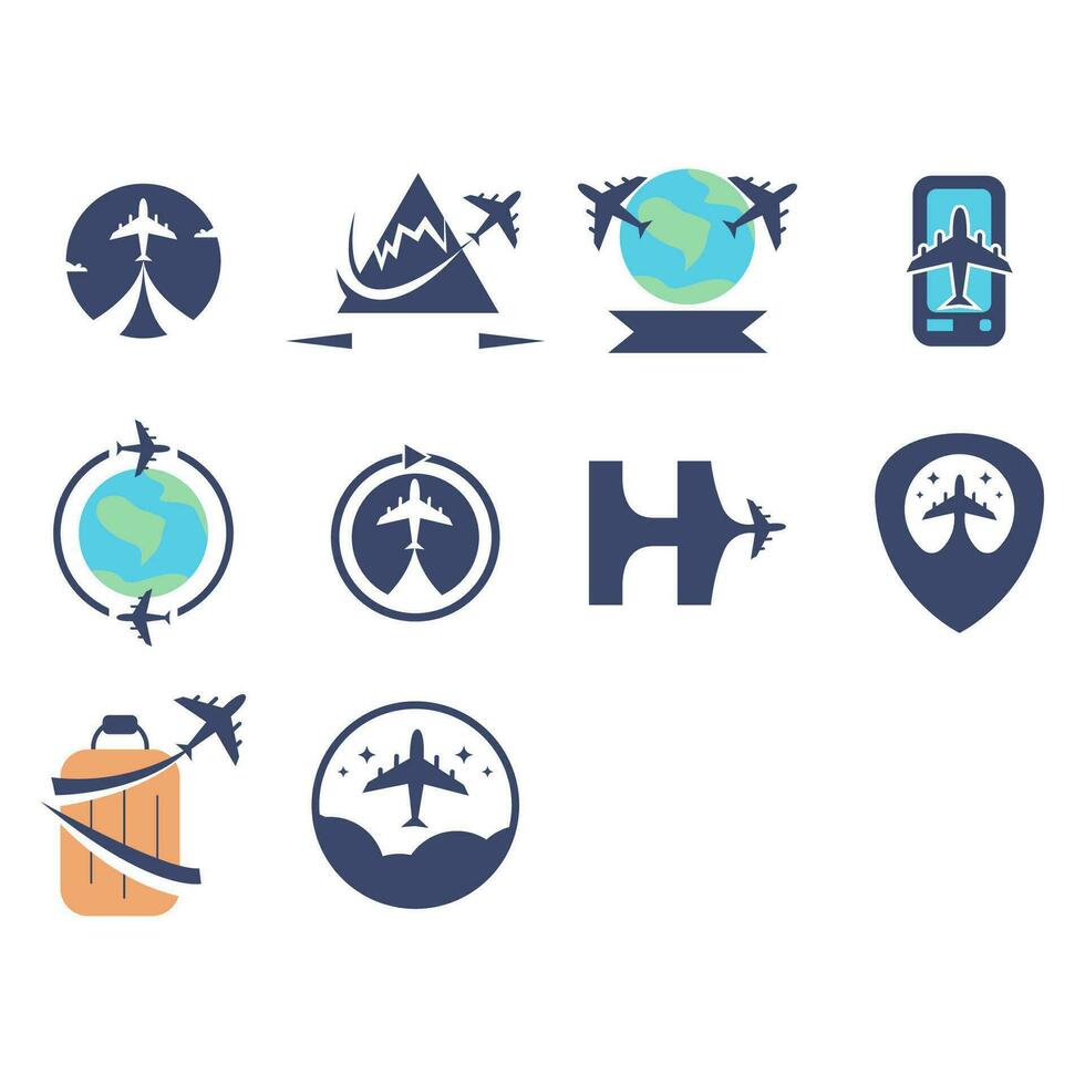 Travel Logo Template. Easy to Edit. vector