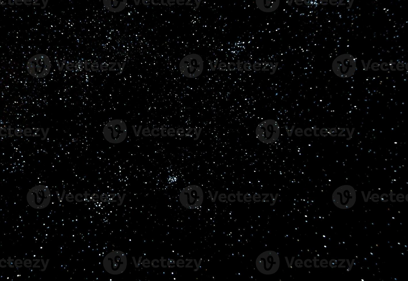 Beautiful stars on night sky photo