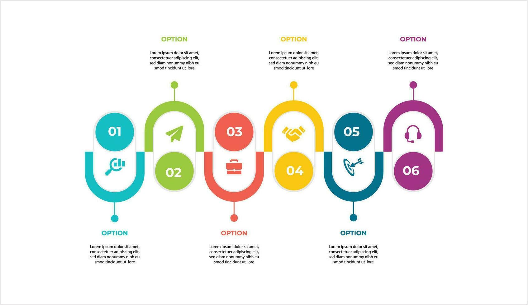 Infographic Template Design. Presentation Template. vector