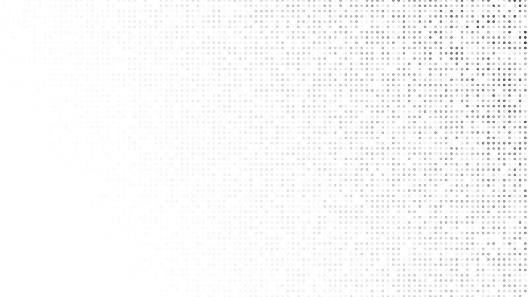 Monochrome halftone background with dots vector