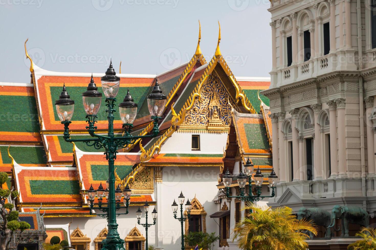 real grandioso palacio en bangkok, Asia Tailandia foto