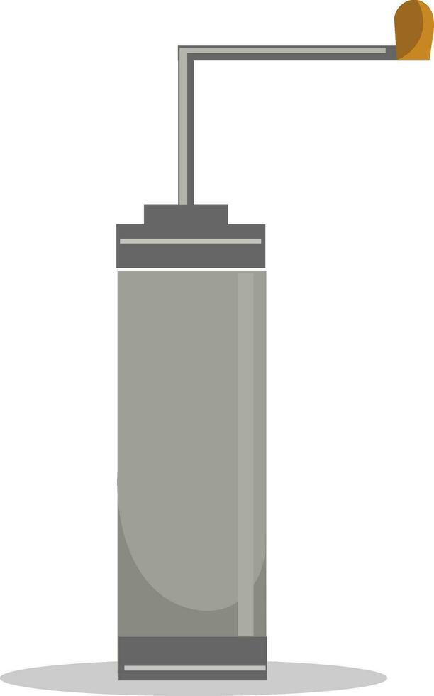 Coffee grinder, vector or color illustration.