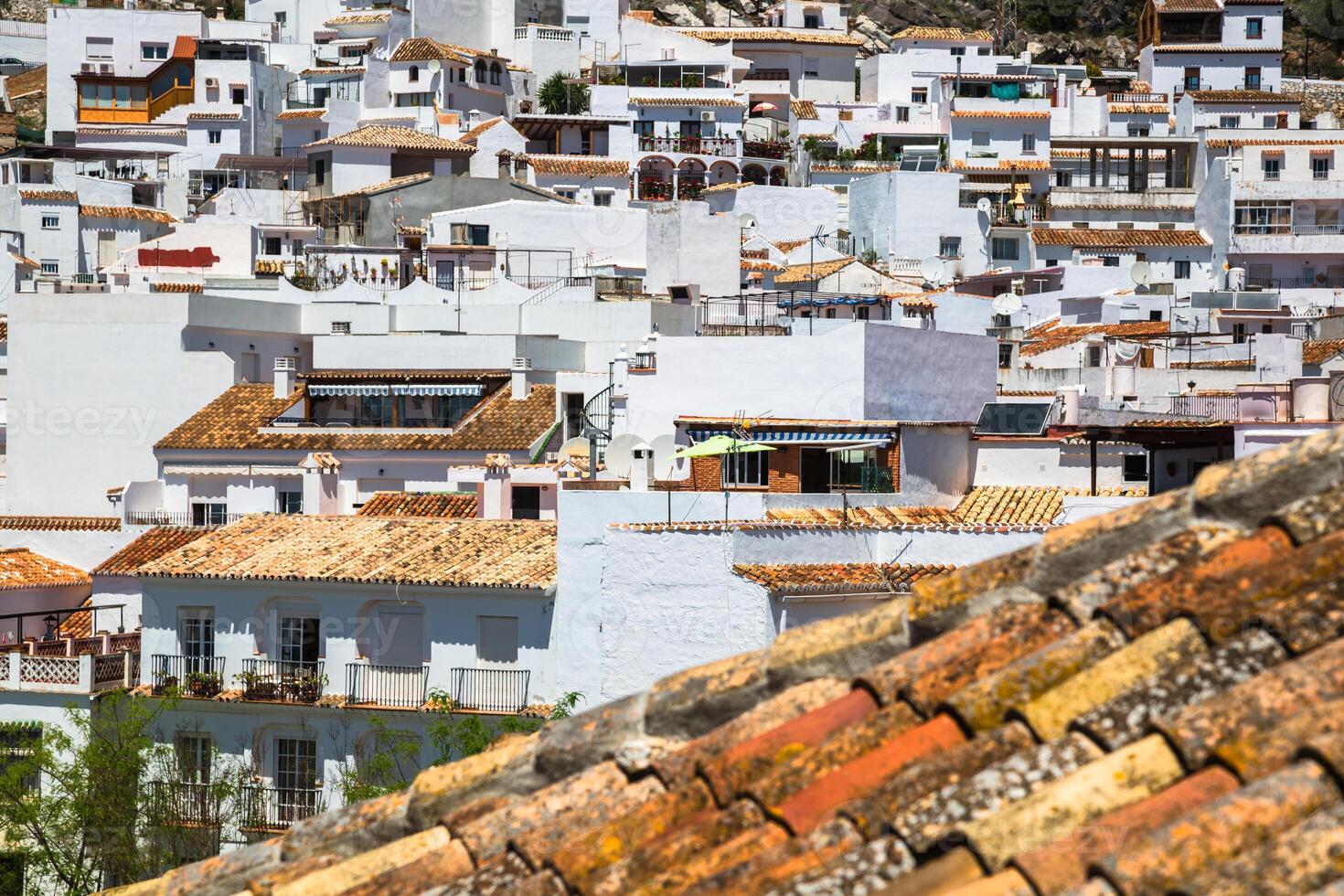 Mijas in Province of Malaga, Andalusia, Spain. photo