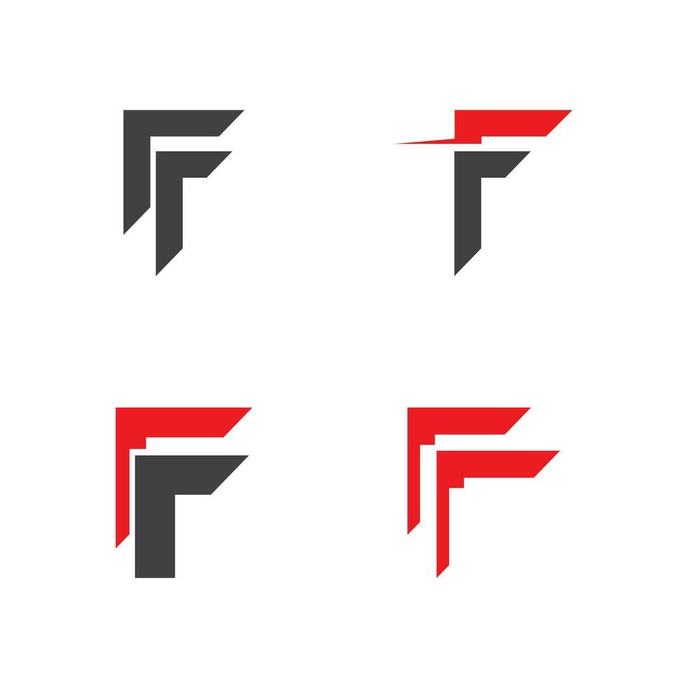 F Letter logo Vector template