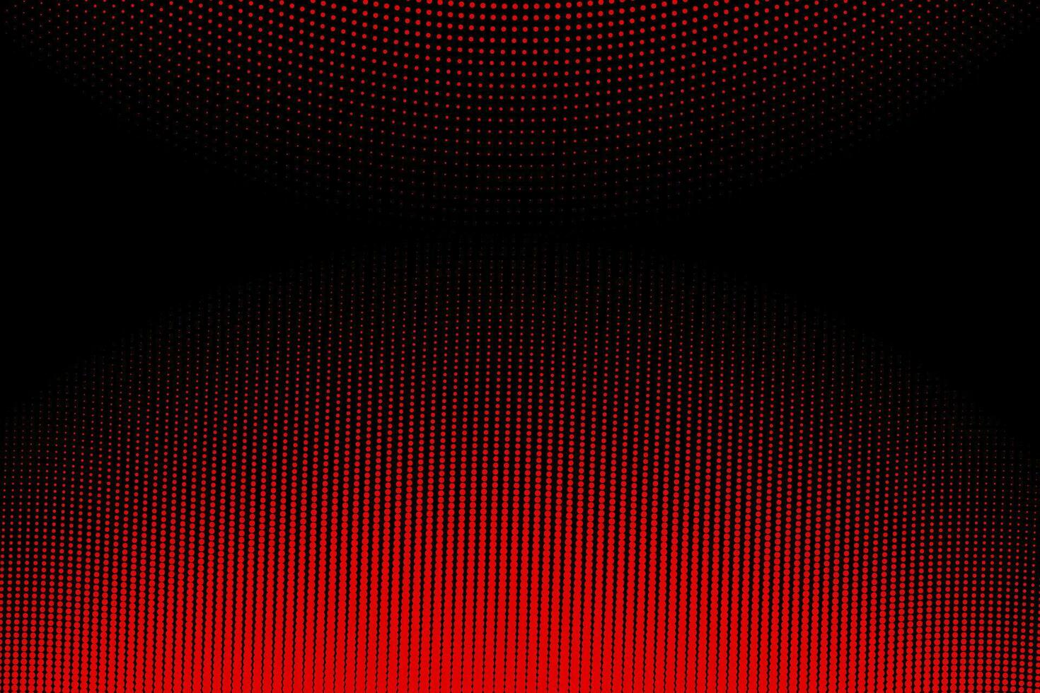 Black and red, grunge halftone texture, pop art design, abstract background. Vector illustration