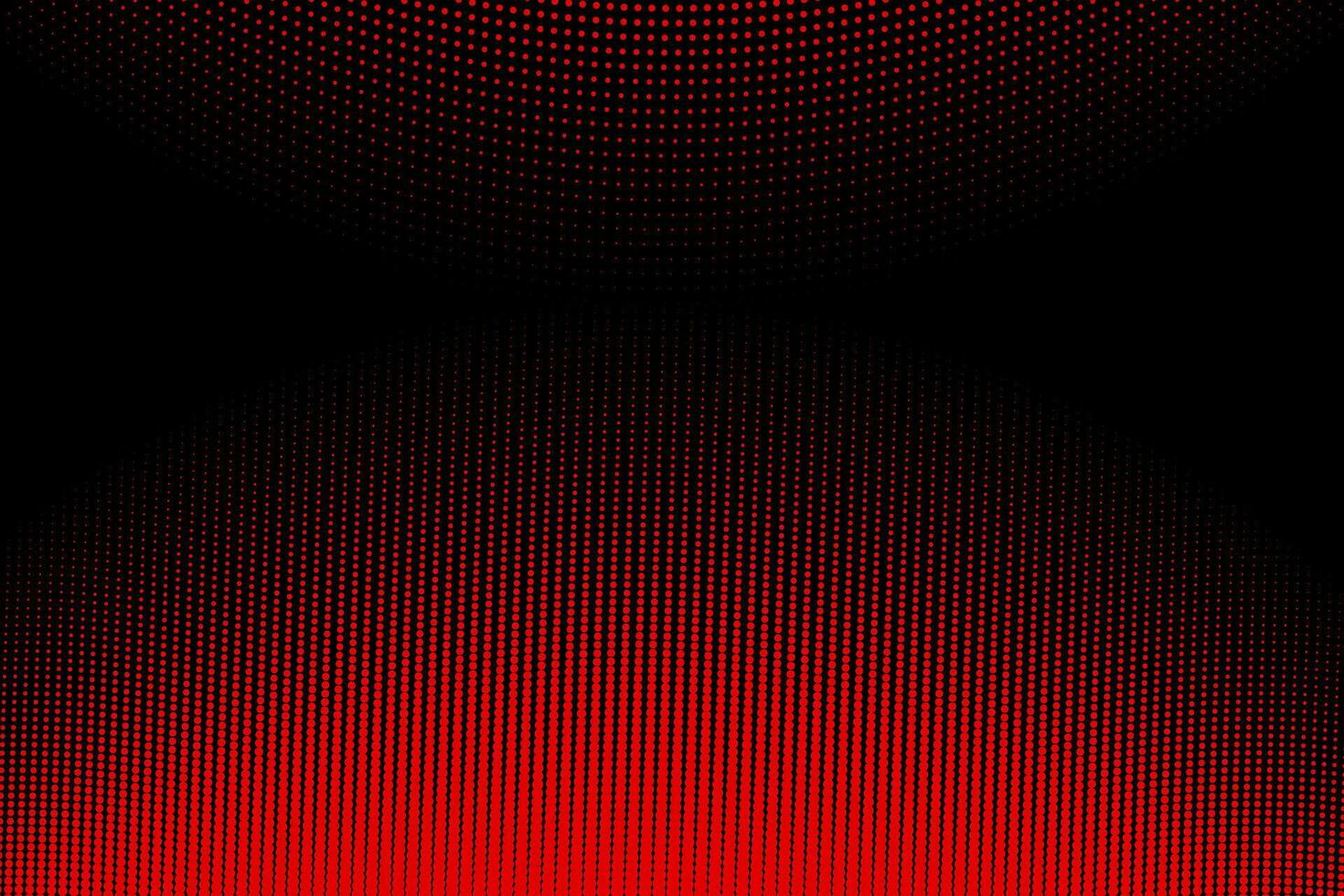 Black and red, grunge halftone texture, pop art design, abstract background. Vector illustration