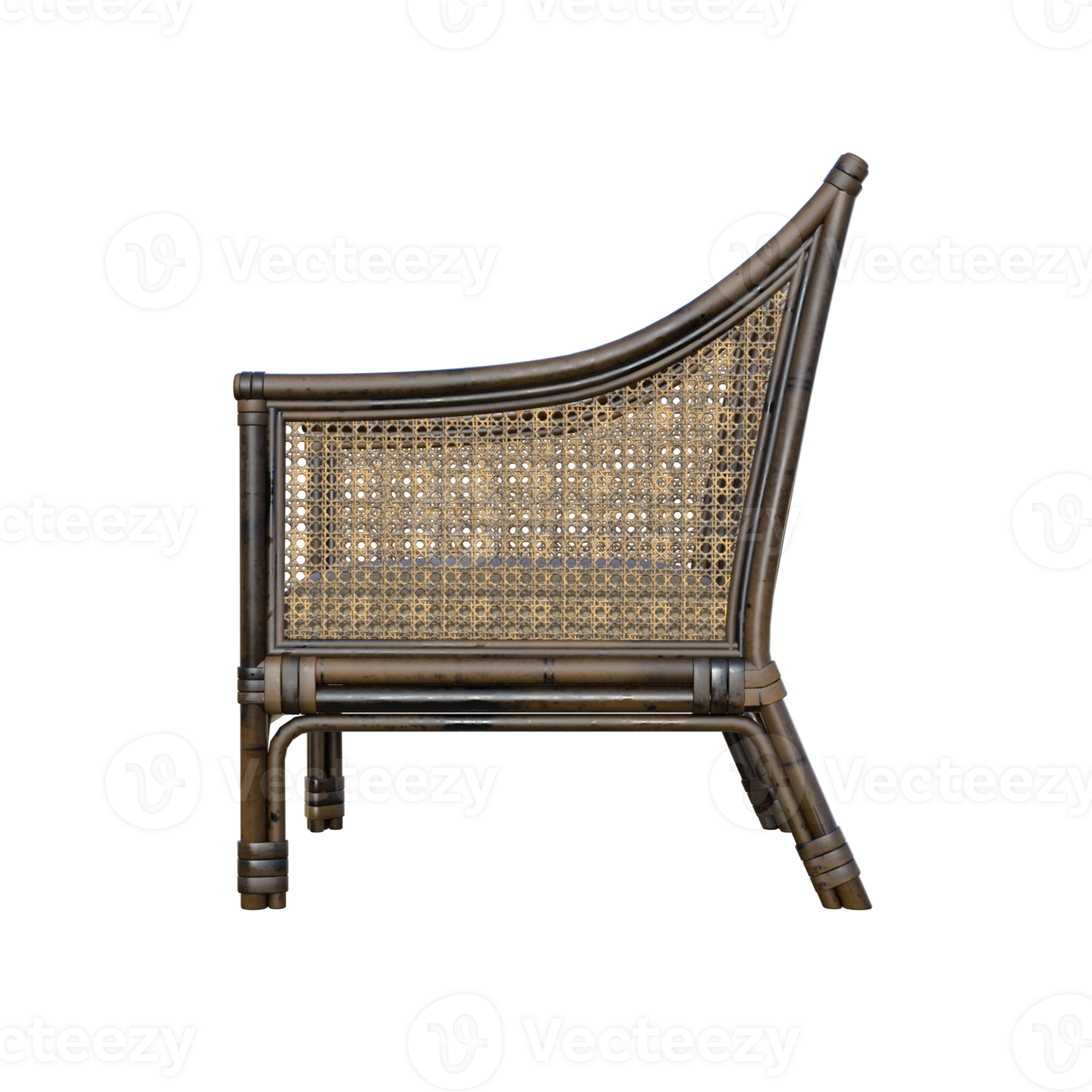 rattan chair isolated 34201678 PNG