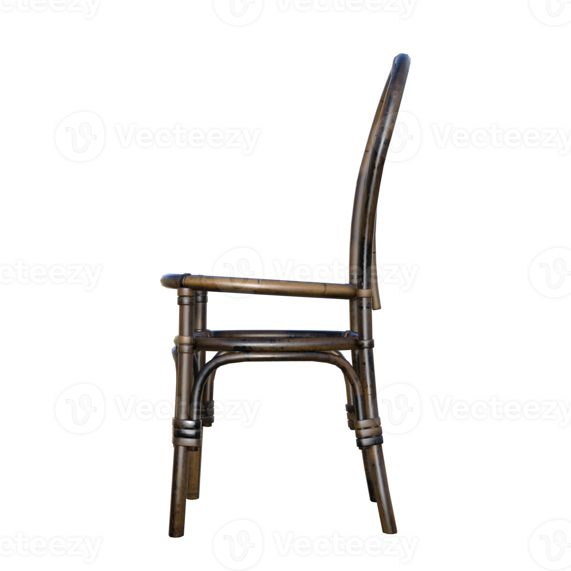 rattan chair isolated 34201717 PNG