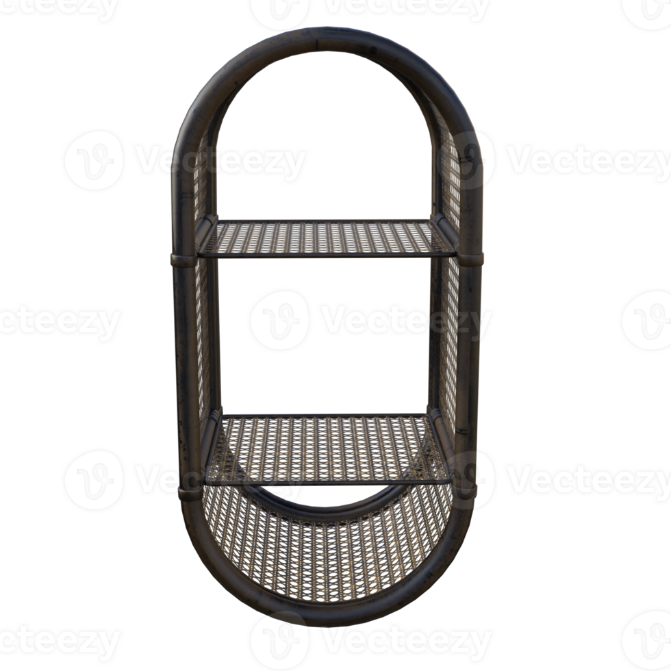 Rattan Wallrack isolated png