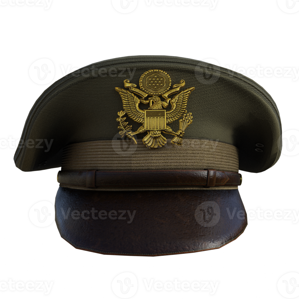 US Pilot Cap and Badge png