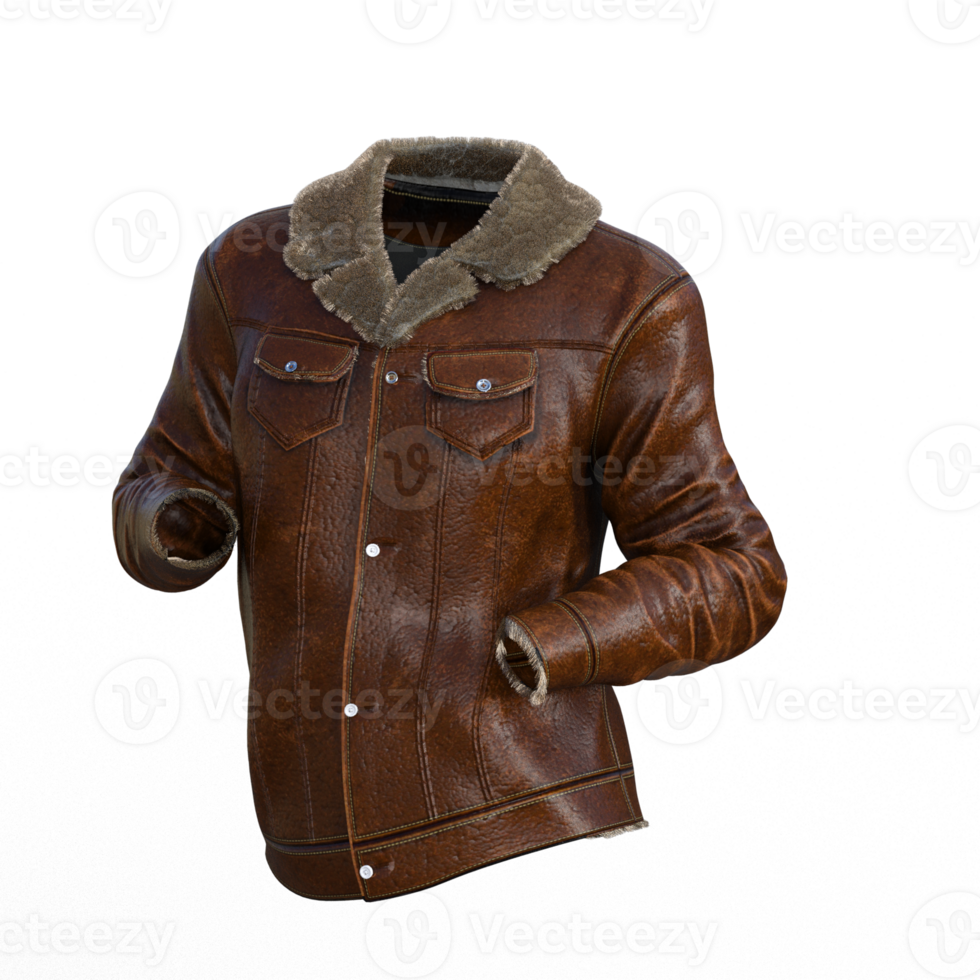 Bomber jacket on transparent png