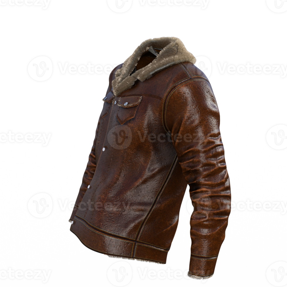Bomber jacket on transparent png