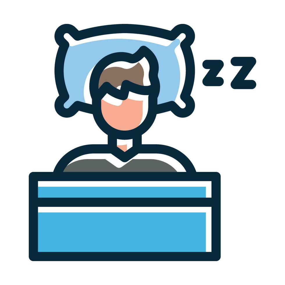 Tired Vector Thick Line Filled Dark Colors