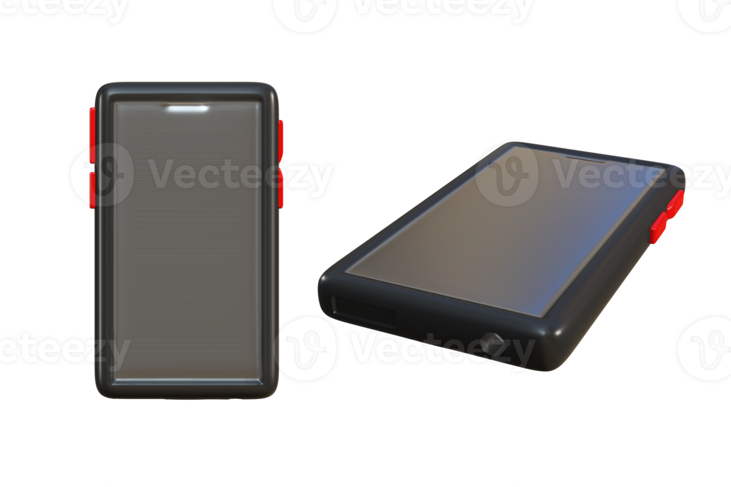 3D rendering of Smartphone, Mobile phone png