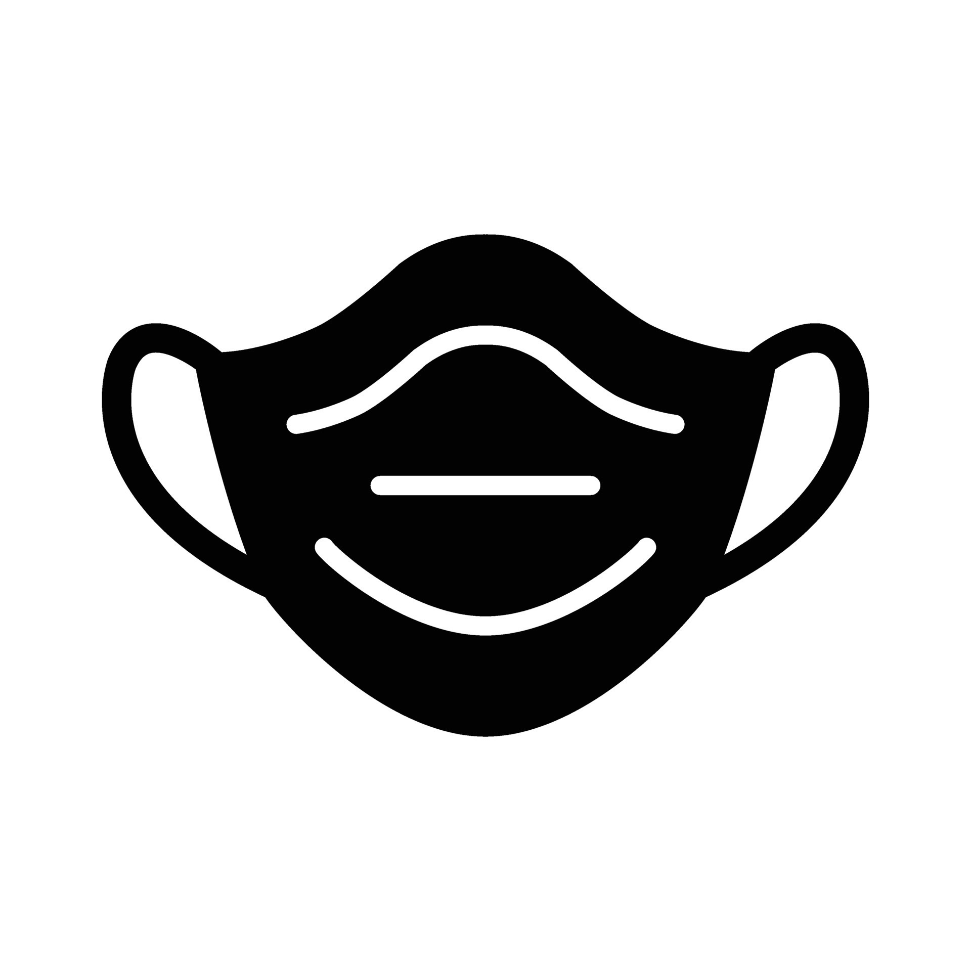 Face Mask Glyph Icon Design 34202520 Vector Art at Vecteezy