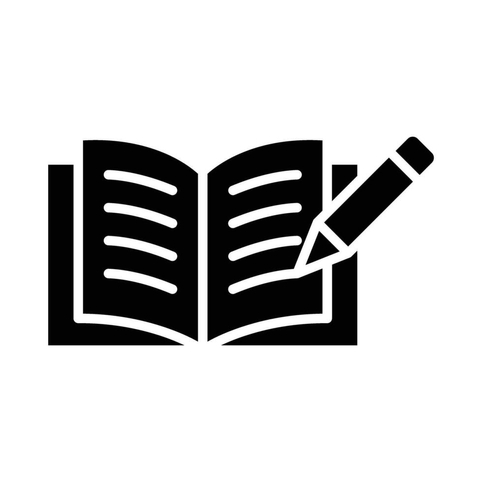 Write Vector Glyph Icon For Personal And Commercial Use.