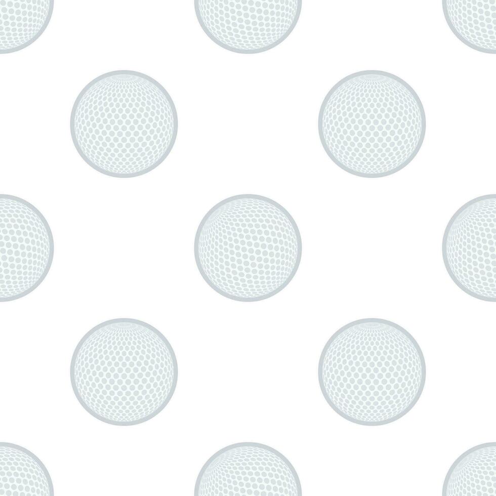 Golf ball Seamless pattern background. 34203417 Vector Art at Vecteezy