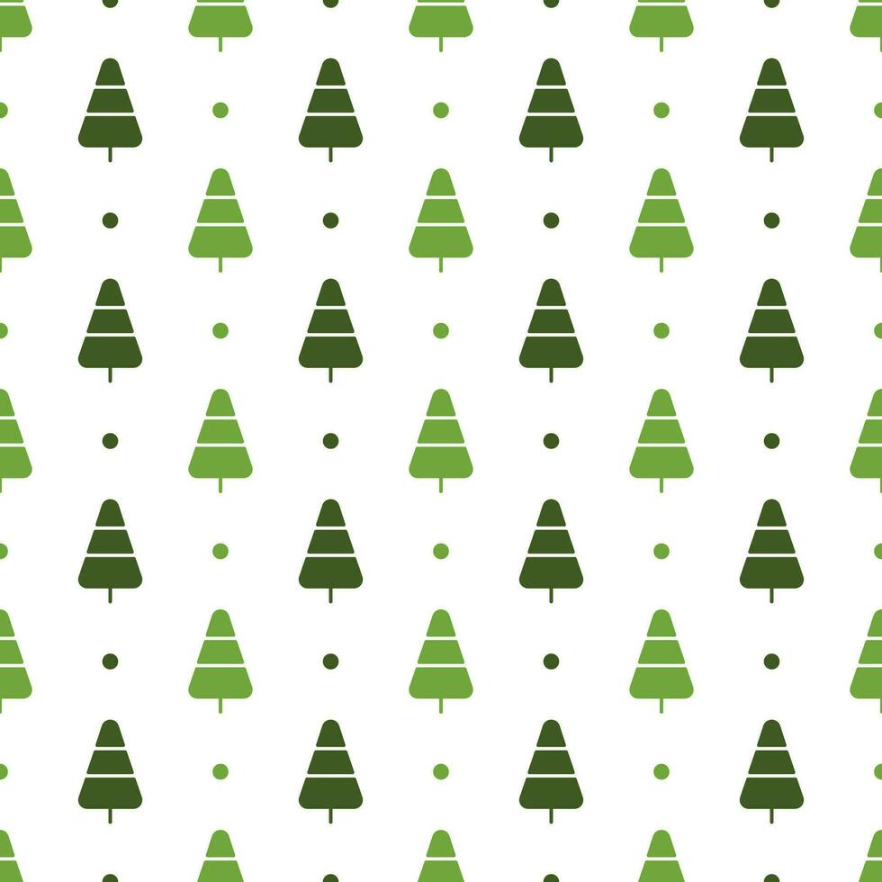 Pine Tree seamless pattern background. vector