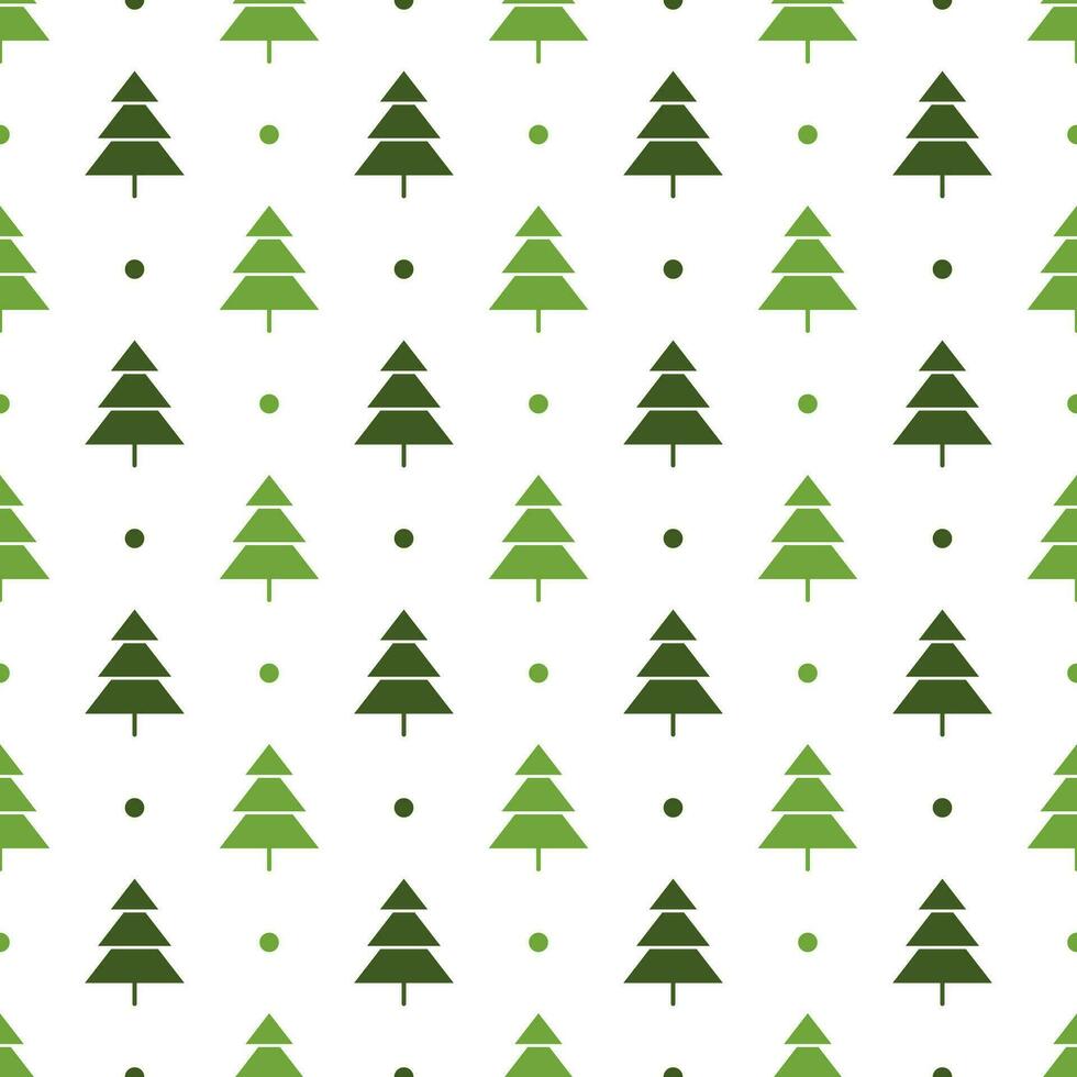 Pine Tree seamless pattern background. vector