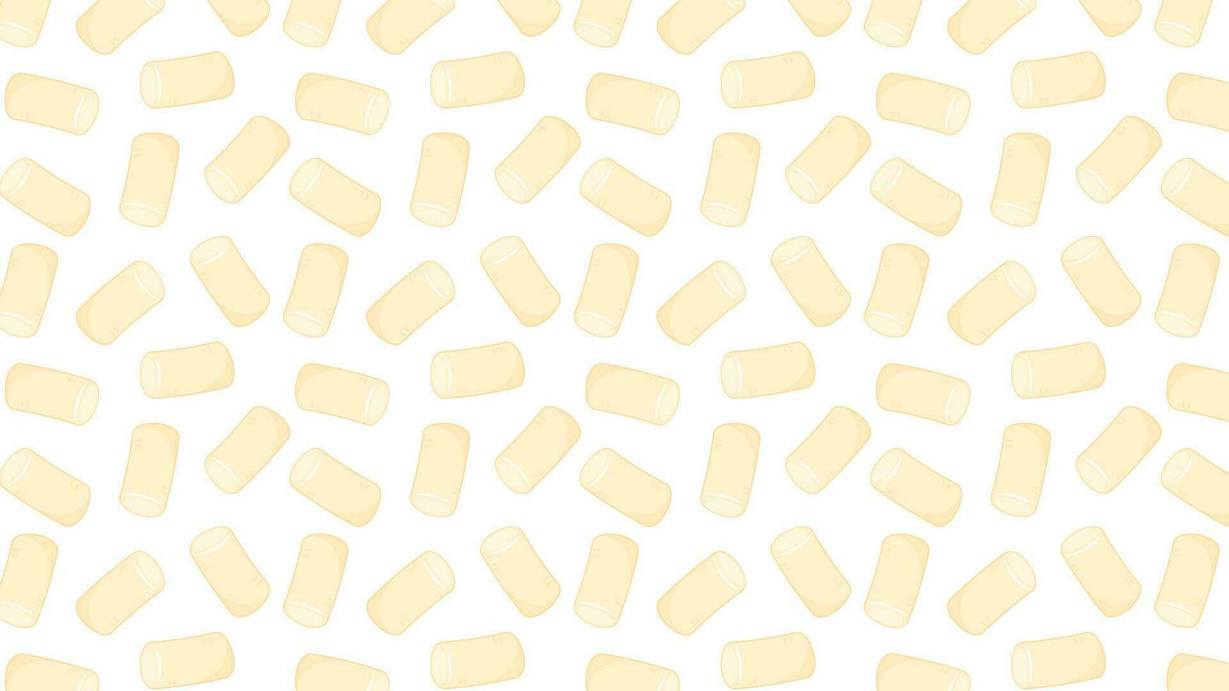 Tteokbokki Noodle vector. Korean food. Spicy rice cake. Spicy rice cake pattern wallpaper. vector