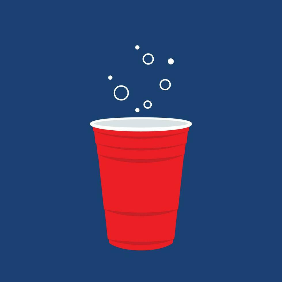 Beer cup cartoon vector. symbol. logo design. ping pong ball. game. vector