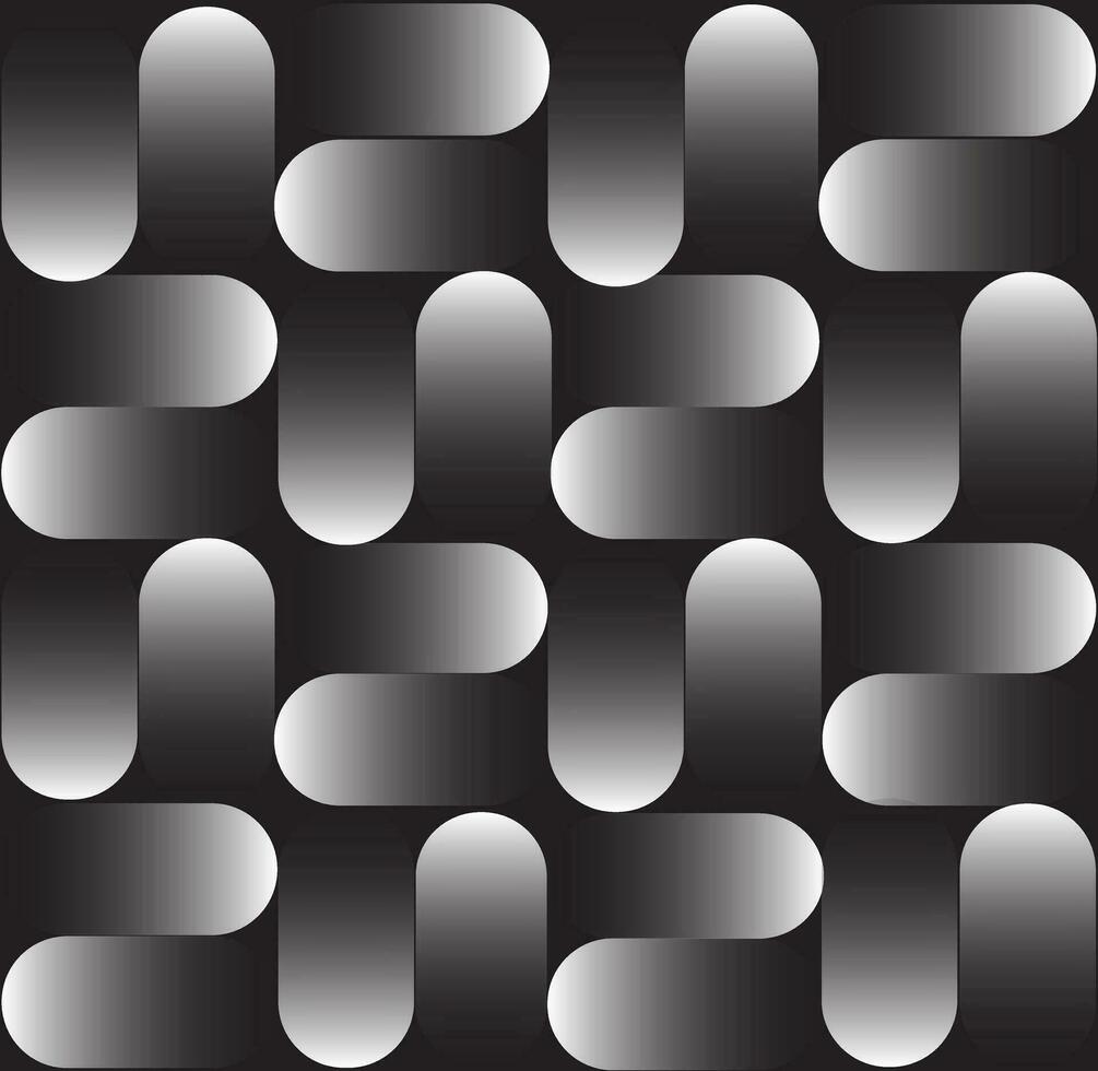 Modern Seamless Graphic Dynamic Pattern Vector Background