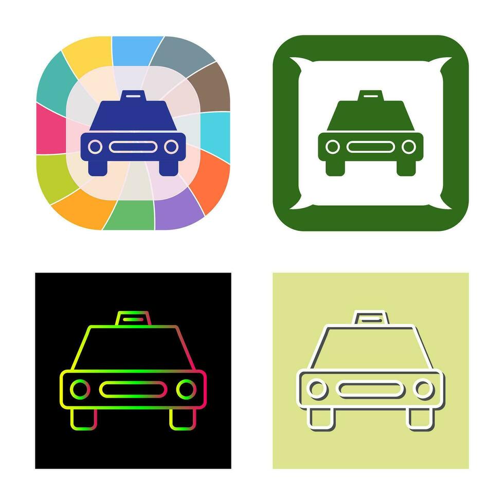 Cab Vector Icon