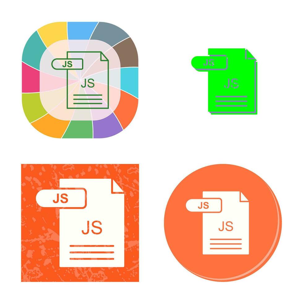 JS Vector Icon 34206235 Vector Art at Vecteezy