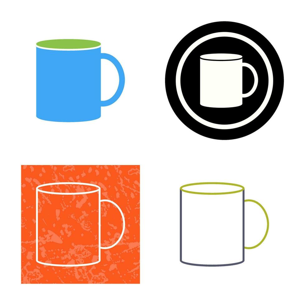 icono de vector de taza de café