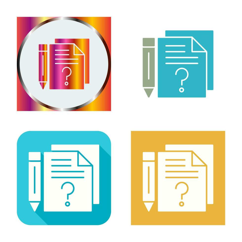 Question Vector Icon