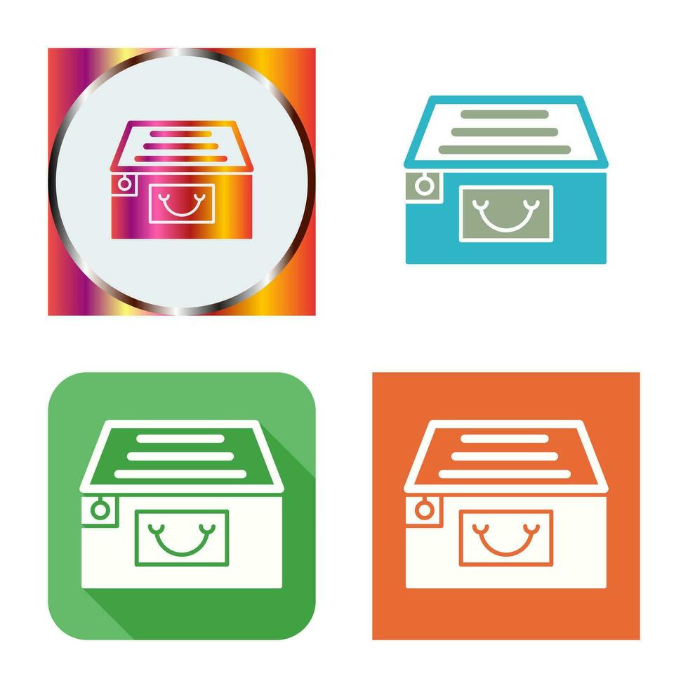 File Cabinet Vector Icon