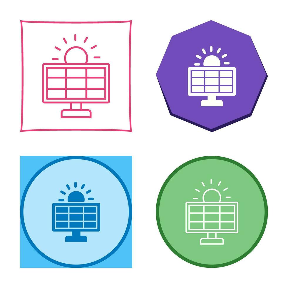 Solar System Vector Icon