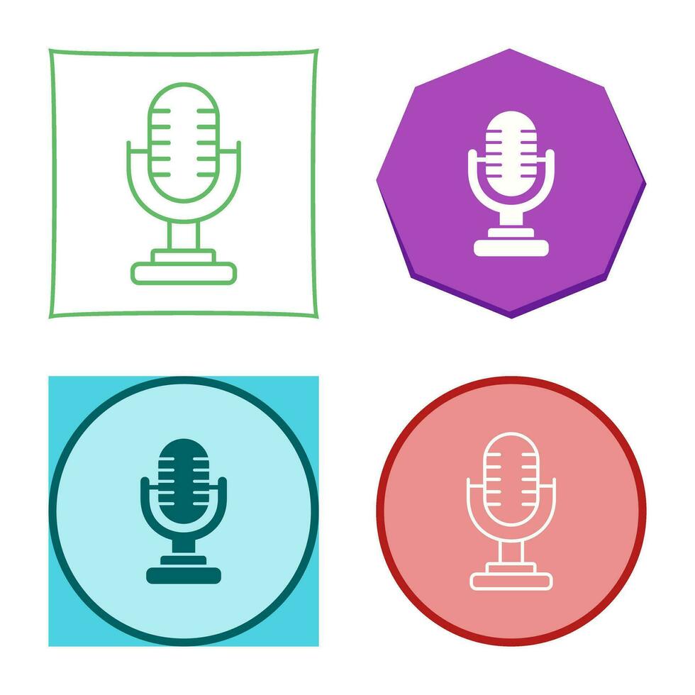 Microphone Vector Icon