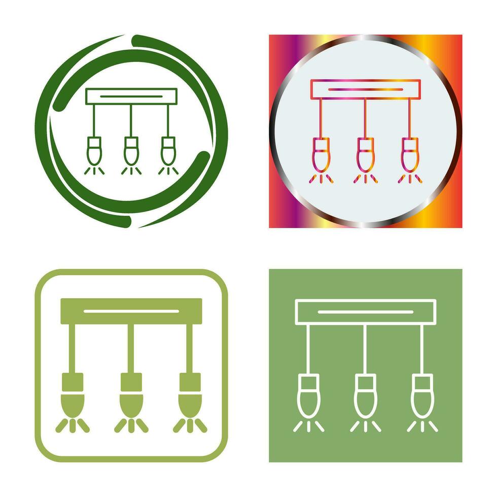 icono de vector de luz