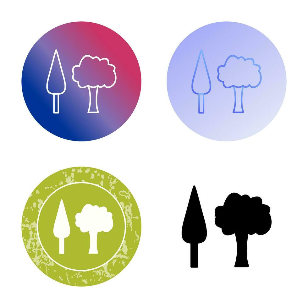 Trees Vector Icon