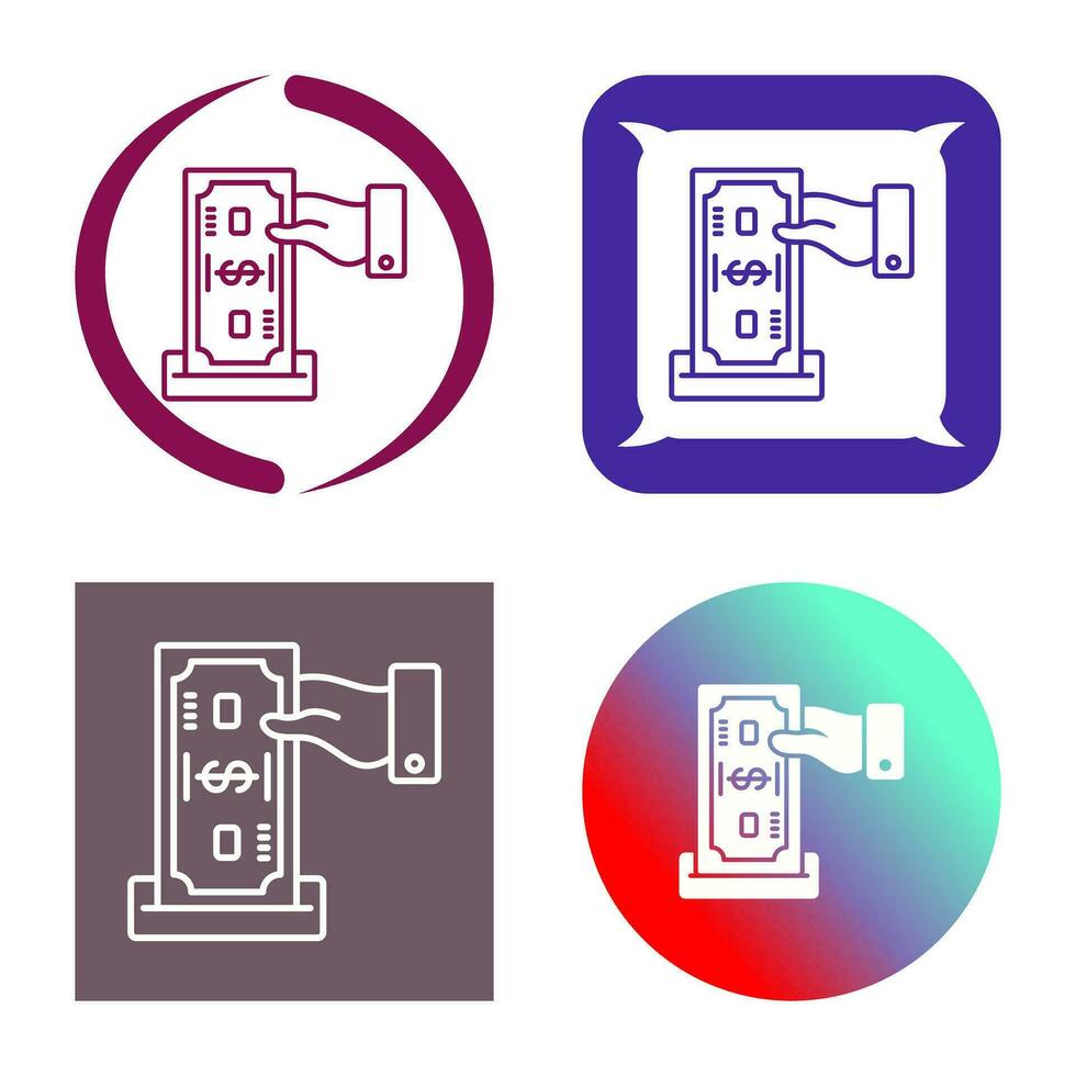 Deposit Vector Icon