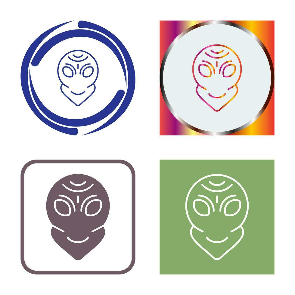 Alien Vector Icon