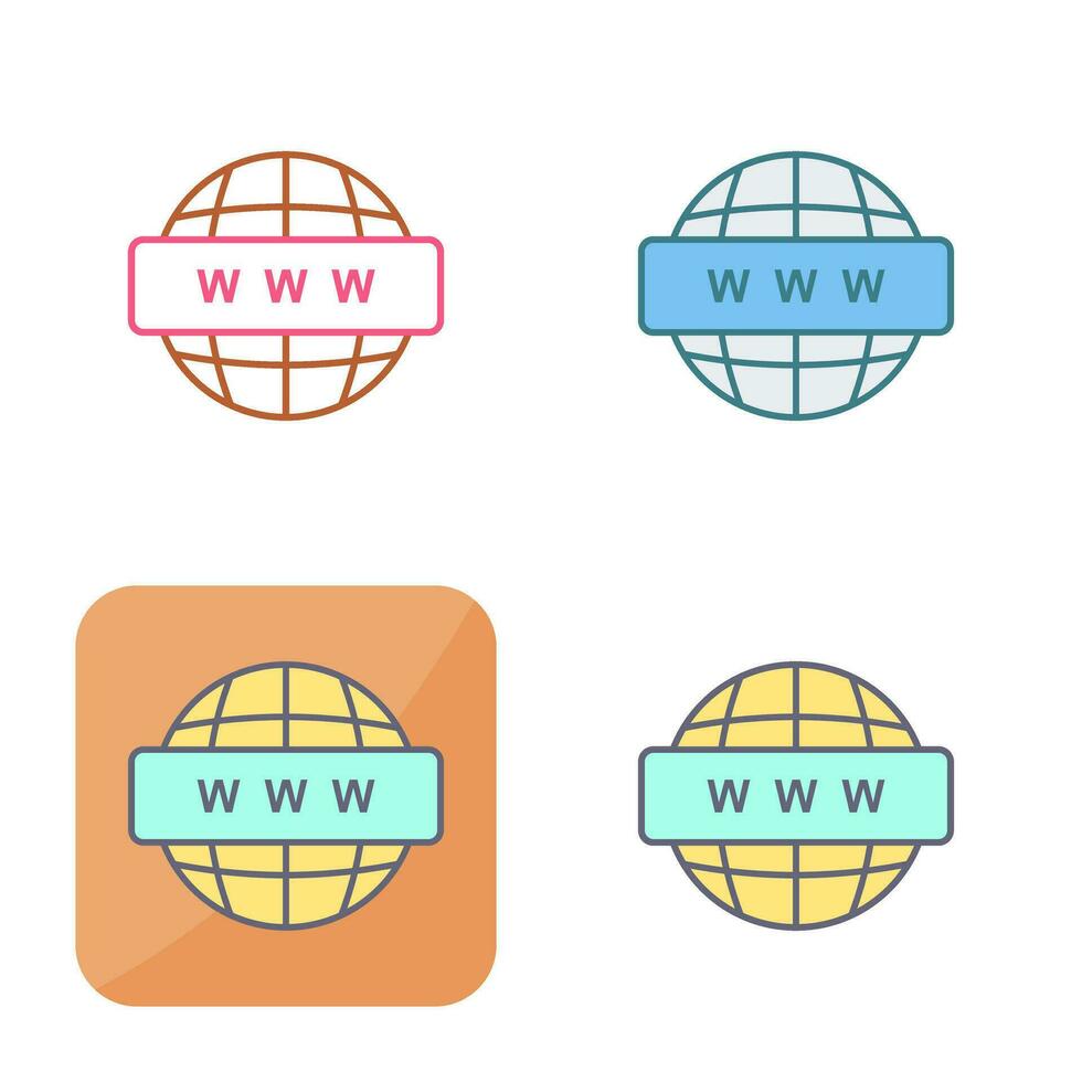 World Wide Web Vector Icon