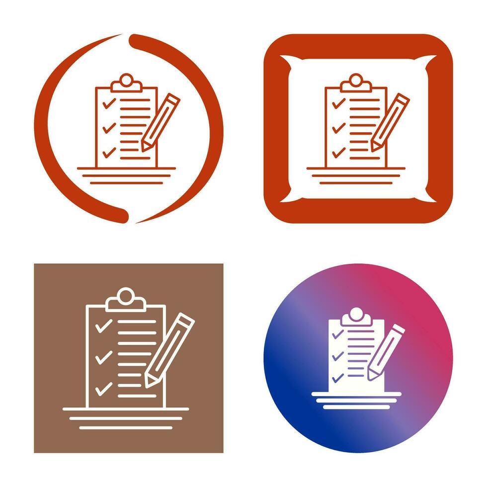Check List Vector Icon