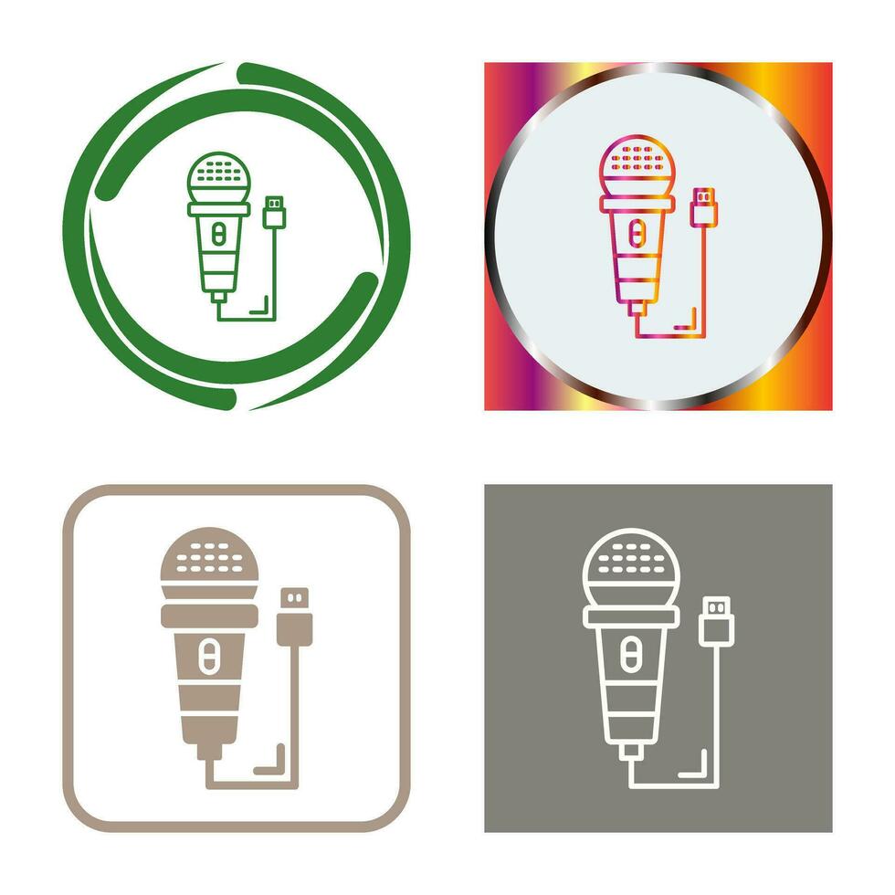 Microphone Vector Icon