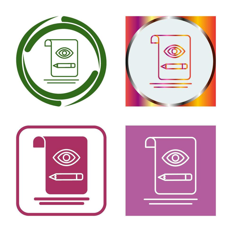 Sketch Vector Icon