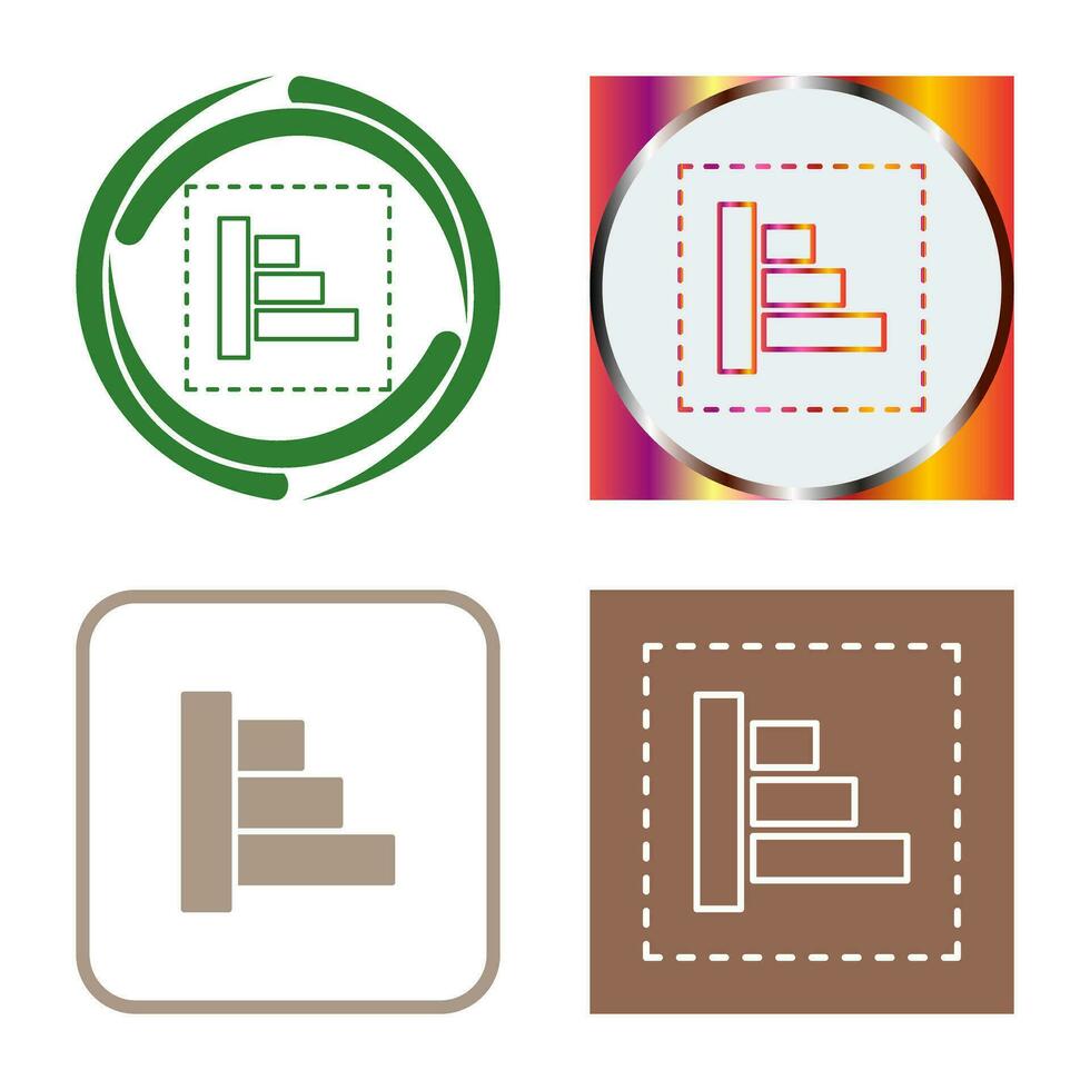 Object Alignment Vector Icon