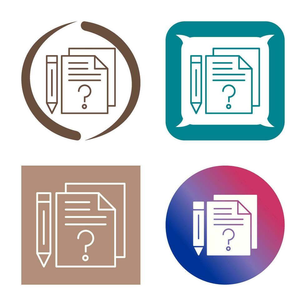 Question Vector Icon